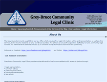 Tablet Screenshot of gblegalclinic.com